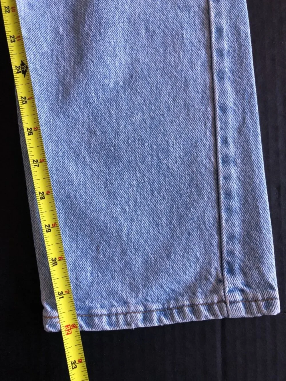 VTG Men Levis Blue Denim 505 Orange Tab Straight Leg USA 1992 32x32